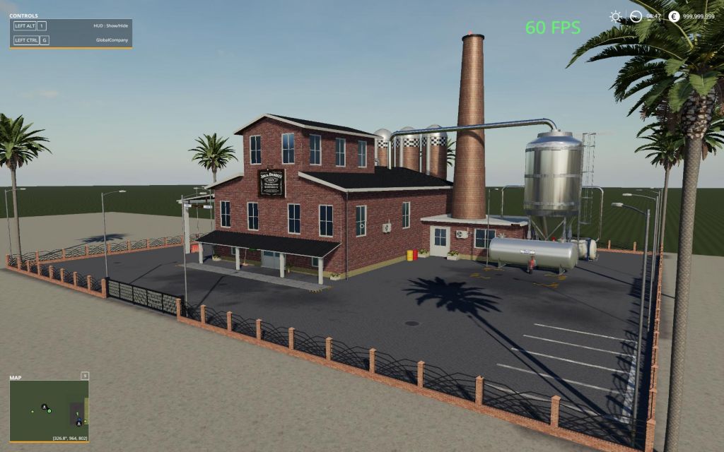 Whiskey Distillery FS19 V1.1 for Farming Simulator 2019