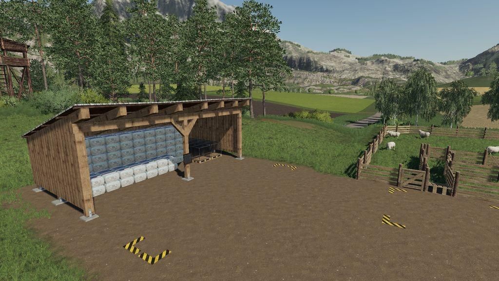 Wool Storage for Farming Simulator 2019