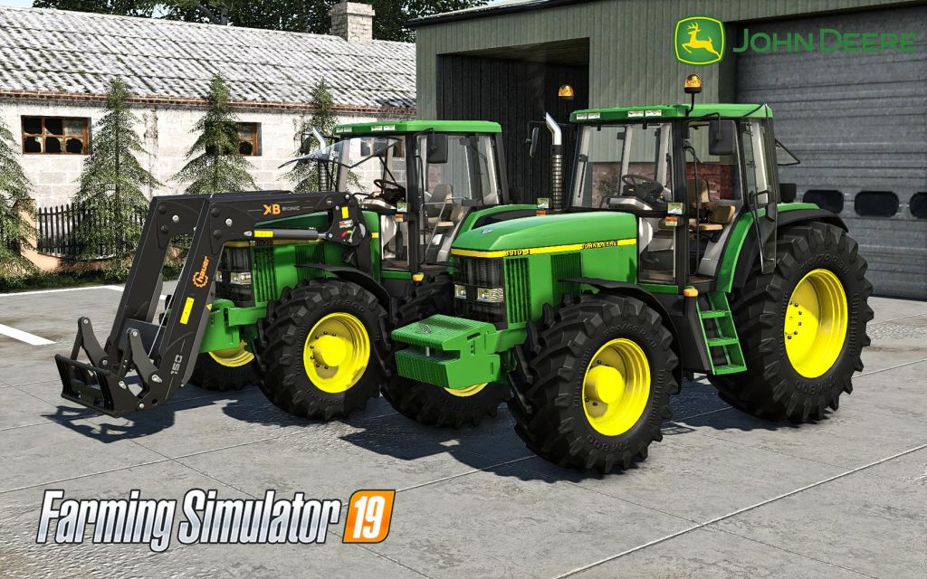 John Deere 6610 / 6810 / 6910 / 6910S for Farming Simulator 2019