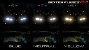 ETS2 Mod: Better Flares Adapted V3.2 (Image #4)