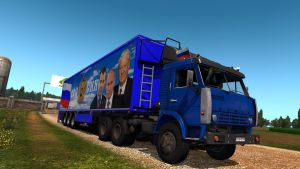 ETS2 Truck Mod: Kamaz 5410 HQ V2.0 1.35.X (Image #3)