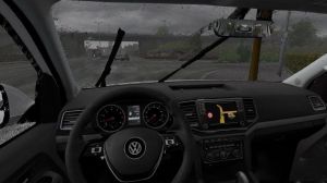 ETS2 Car Mod: Volkswagen Amarok V6 V1R11 1.35.X (Image #3)