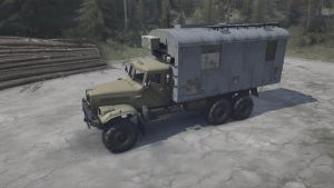 MudRunner Mod: Kraz-255B Truck (Image #3)