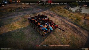 WoT Mod: T67 Chromium Geometric Pattern 1.4.1.0 (Image #4)