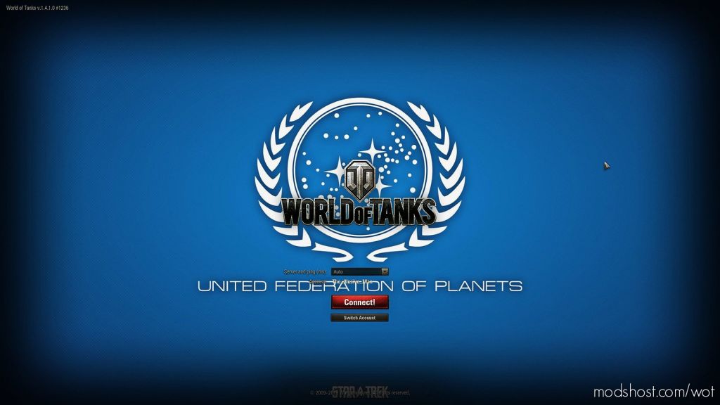 United Federation Of Planets Loading Screen [1.4.1.1] for World of Tanks