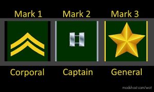 WoT Icon Mod: Hawg’s Army Rank Mark Of Excellence 1.6.0.0 (Image #3)