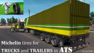 ATS Part Mod: Michelin Tires In Ats 1.35.X (Featured)