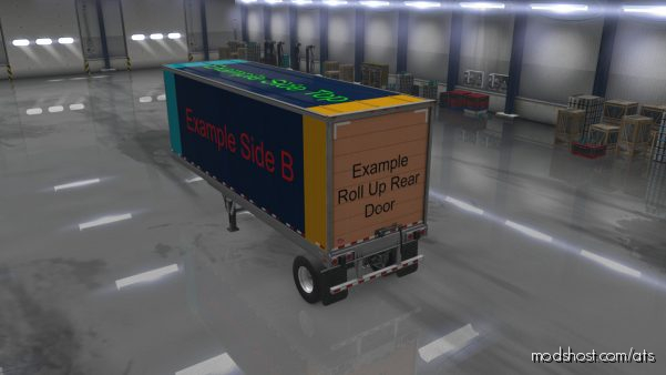 Ats Owned Trailers Templates With Example Skin Mod 5
