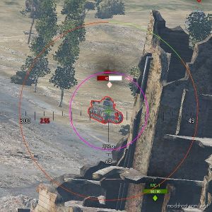 WoT User Mod: 9.22.0.1 Minimalistic Sight (Image #3)