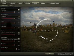 WoT Sight Mod: 9.22.0.1 Wgl White Crosshair (Image #2)