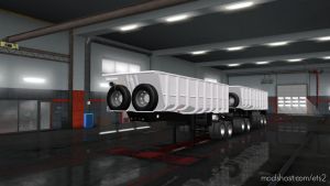 ETS2 Trailer Mod: Rodotrem Bucket 9 Axles V4.1 (Featured)