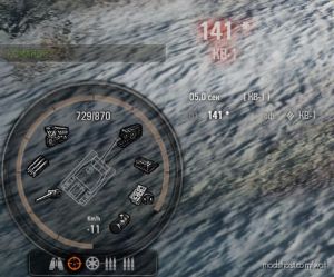 [9.22] Damage Panel By Rabbit for World of Tanks