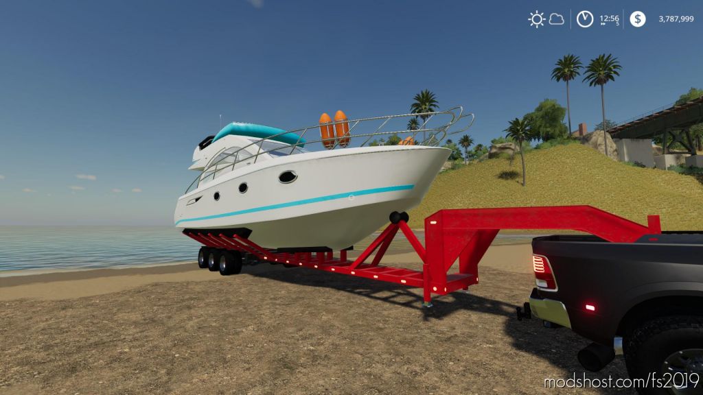 Oversize Boat Trailer 2