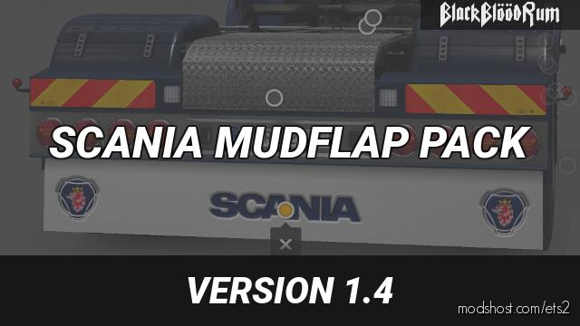 ETS2 Part Mod: Scania Mudflap Pack V1.4.1 1.35.X (Featured)