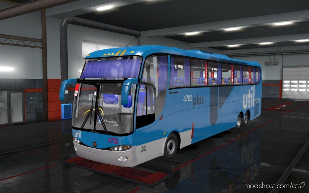 ETS2 Bus Mod: Marcopolo Paradiso G6 1350 O500RSD (Featured)