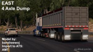 East 4 Axle Dump Fixed [1.35.X] for American Truck Simulator