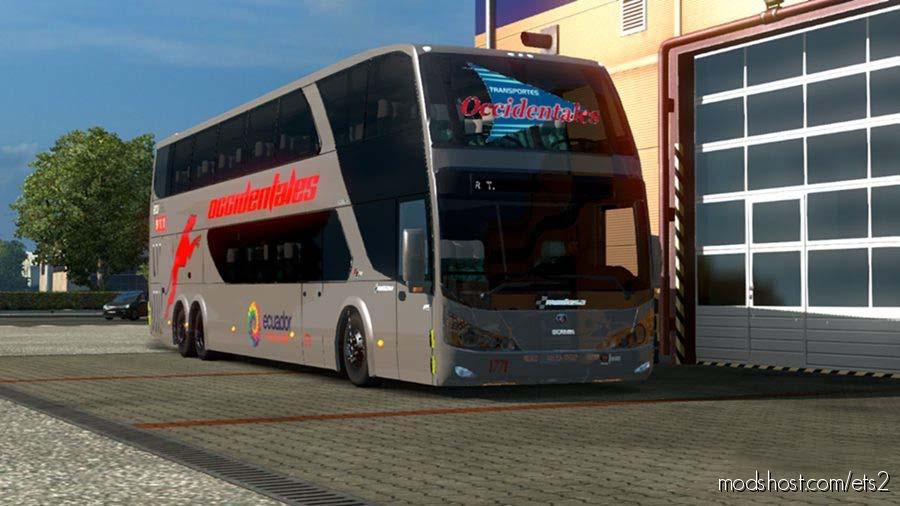 ETS2 Bus Mod: Modasa Zeus Ii Dp 6×2 Scania V1.11 (Featured)