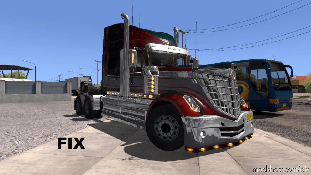 Fix For Truck International Lonestar for American Truck Simulator