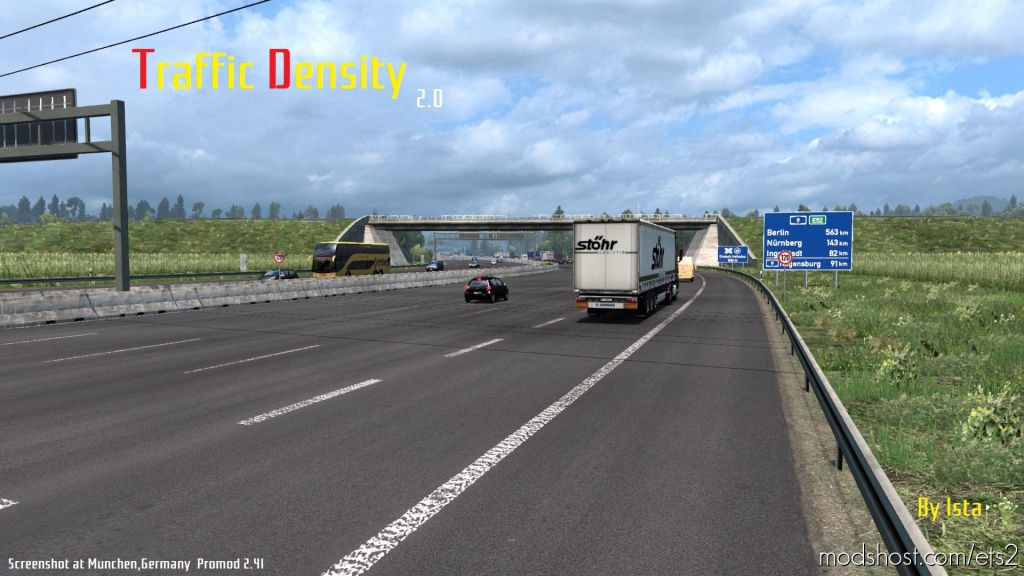 Traffic Density V2.0 for Euro Truck Simulator 2