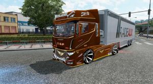 ETS2 Truck Mod: Daf Evo Wing V 1.4 1.35.X (Image #3)