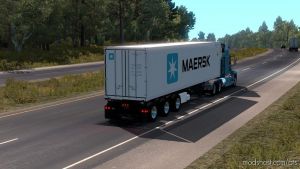 ATS Trailer Mod: Reefer Container Freight 1.33.X (Image #3)