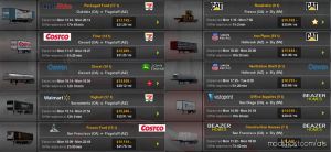 ATS Mod: Real Companies & Trailers Pack V1.7 (Image #3)