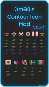 J1Mb0’s Contour Icons Mod [1.2.0] for World of Tanks