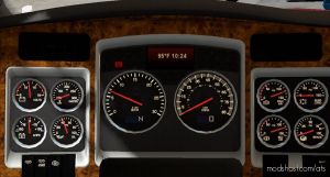 Gtm T800 & W900B Custom Dashboard Computers for American Truck Simulator