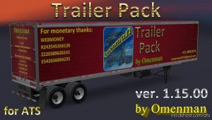 ATS Mod: Trailer Pack By Omenman V2.23.0 (Image #2)