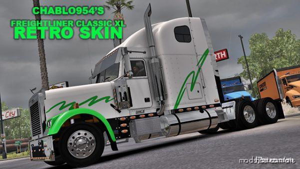 ATS Mod: Freightliner Classic Xl Retro Skin (Featured)