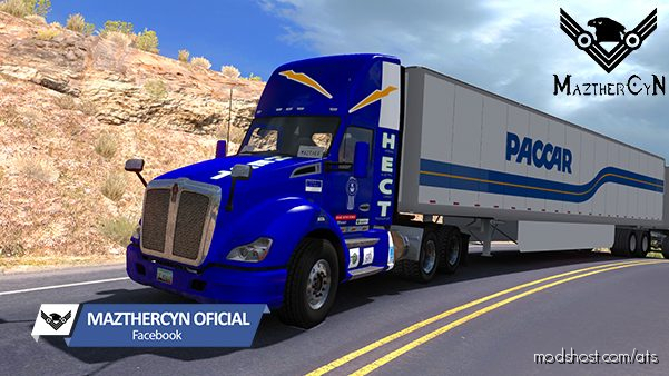 Skin Box Paccar – Wallbert Mazthercyn for American Truck Simulator