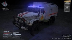 MudRunner Mod: Zil-131 “Emercom Of Russia” Truck (Image #3)