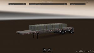 ATS Mod: Trailer Mac 48×102 Aluminum Flatbed V 13.03.19 1.34.X (Image #3)