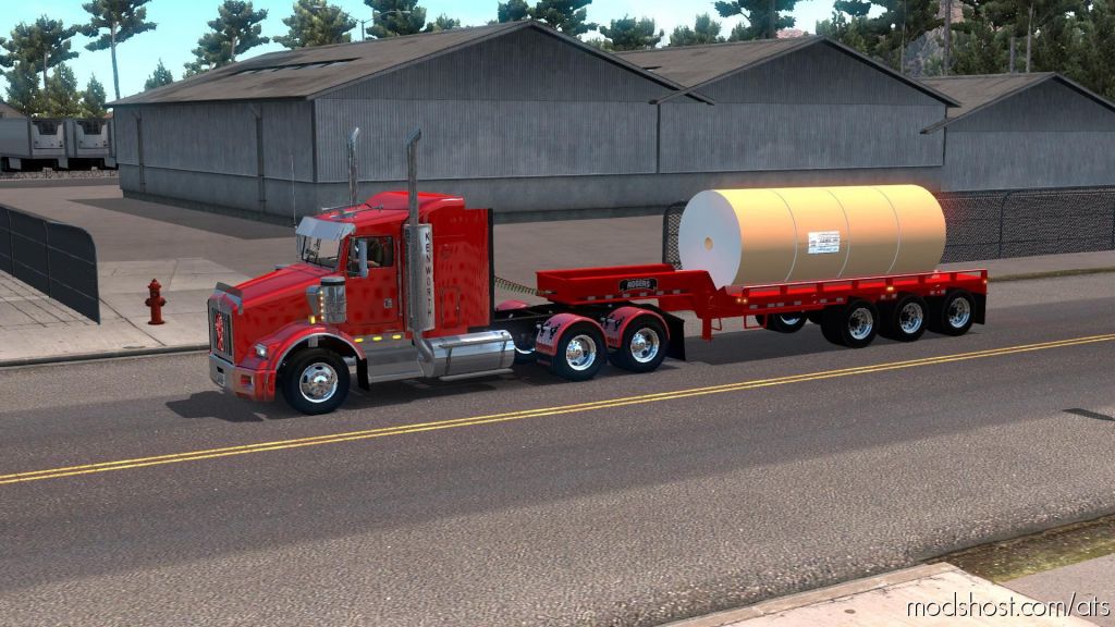 Rogers Fg65L 3X Trailer 2014 V1.0 1.32.X for American Truck Simulator