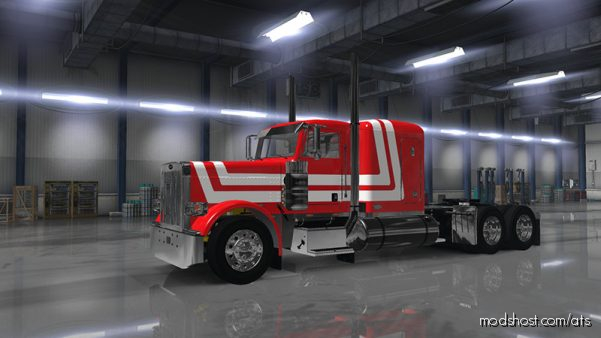 Skin 389 Viper2 Red & White Lines for American Truck Simulator