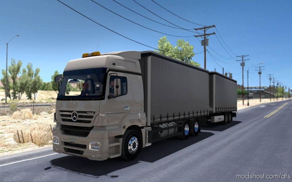 ATS Truck Mod: Mercedes Axor For Ats 1.31.X (Featured)