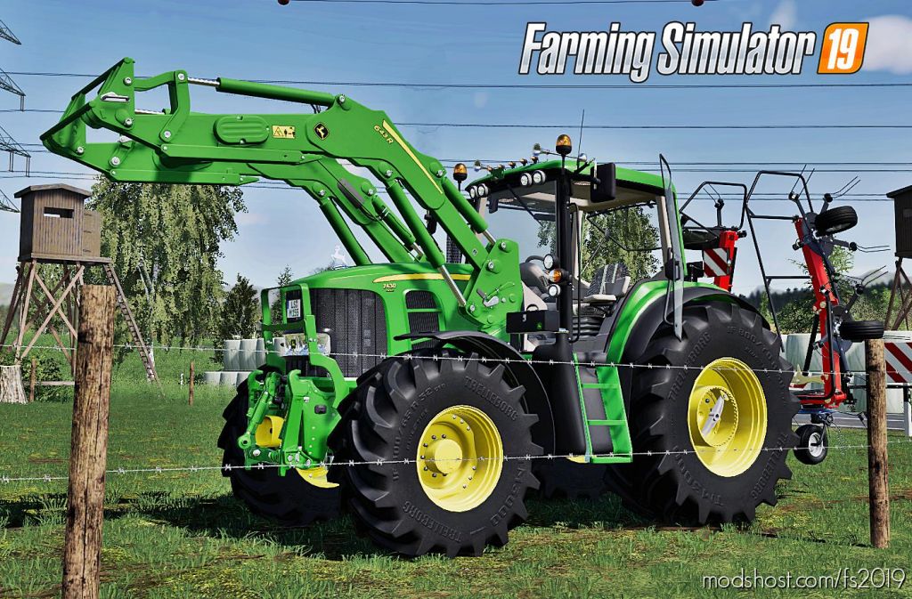 John Deere 7430/7530 Premium for Farming Simulator 2019