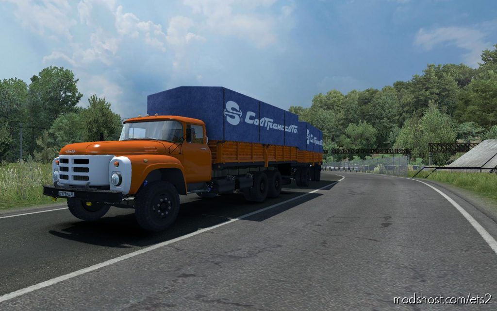 ETS2 Truck Mod: Zil 130-131-133 Update 1.35.X (Featured)