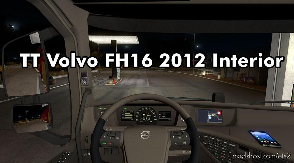 Volvo FH16 2012 Interior V1.3 for Euro Truck Simulator 2