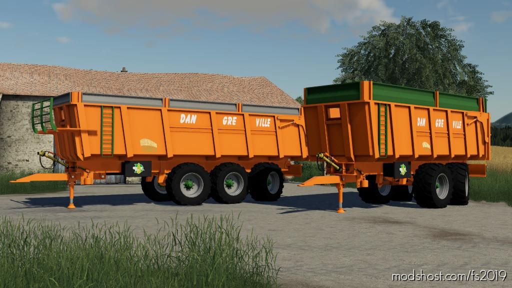 Dangreville Trailer Pack for Farming Simulator 2019