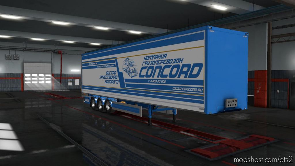 Concord Skins For Vak Trailers for Euro Truck Simulator 2