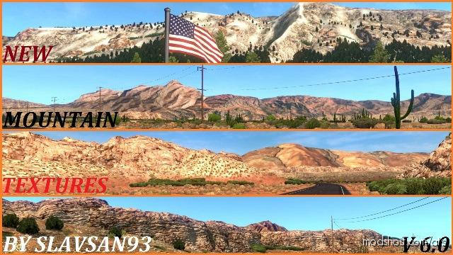 New Mountain Textures V7.7 for American Truck Simulator