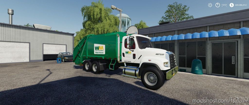 Freightliner F114Sd Garbage Truck for Farming Simulator 2019