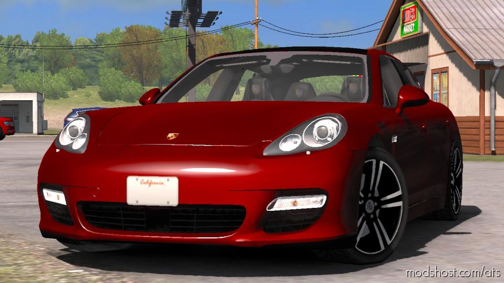 ATS Car Mod: Porsche Panamera 2010 V2.1 1.33 & Up (Featured)