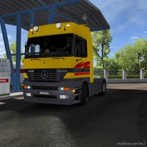 ETS2 Truck Mod: Mercedes-Benz Actros Mp1 1.35.X (Image #4)