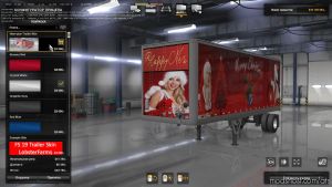 ATS Mod: New Year Trailer Skin 1.33 (Image #2)