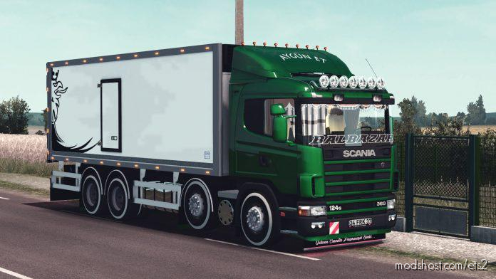 ETS2 Truck Mod: Scania 124G Thermo 1.35.X (Featured)