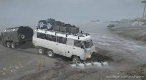 MudRunner Vehicle Mod: Uaz-452 6×6 Mod V0.1 (Image #4)