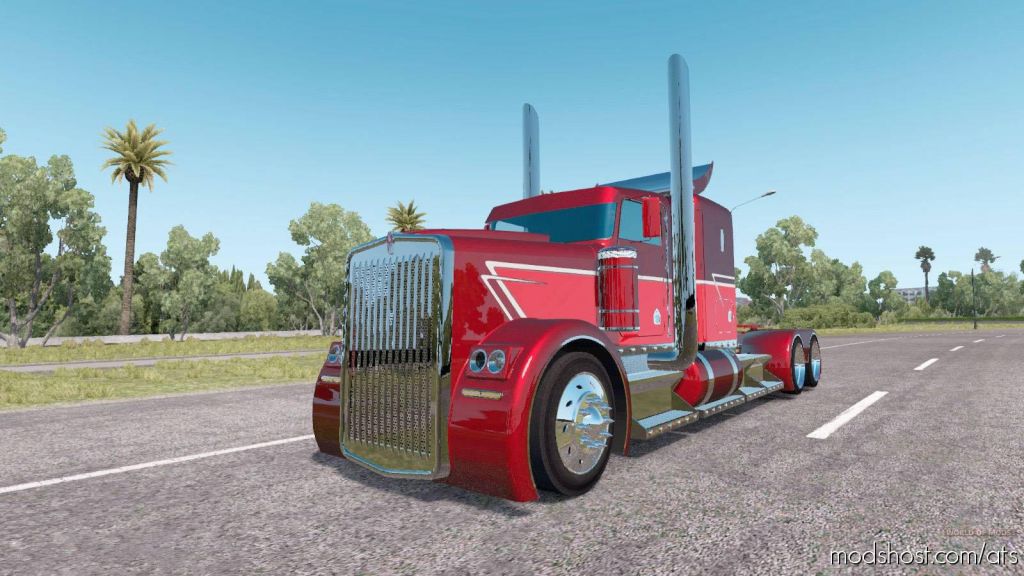 Kennworth The Phantom + Mirror Fix 1.32 Vr Optimized for American Truck Simulator