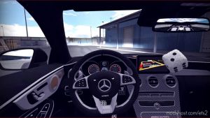 ETS2 Car Mod: Mercedes Benz C63S 1.34-1.35.X (Image #2)